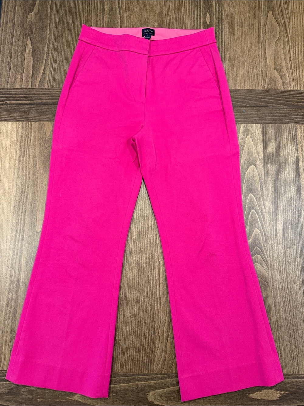 J. Crew Women’s Bright Pink Stretch Dress Pants
